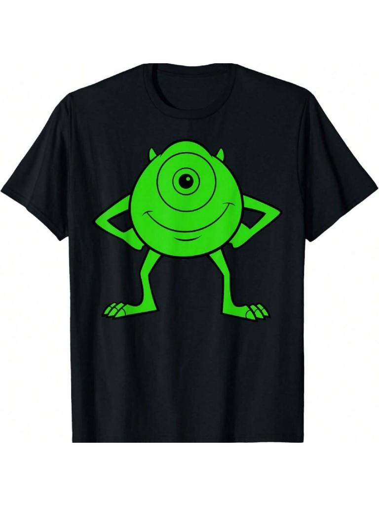 Pixar Monsters, Inc. Mike Wazowski Cycloop Retro T-shirt