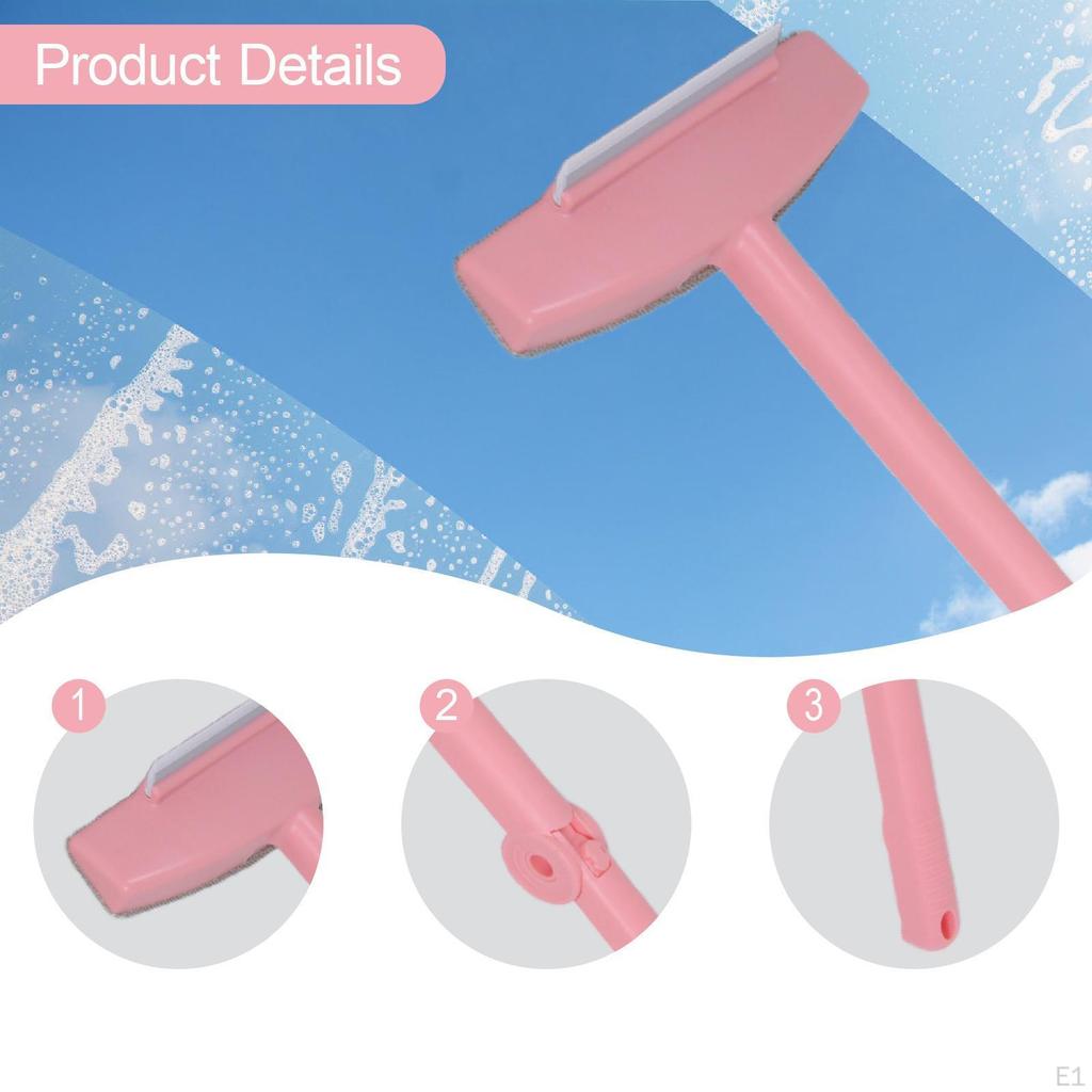 Window Screen Cleaning Brush Mesh Cleaner Ergonomic Reusable Versatile Washing with Handle