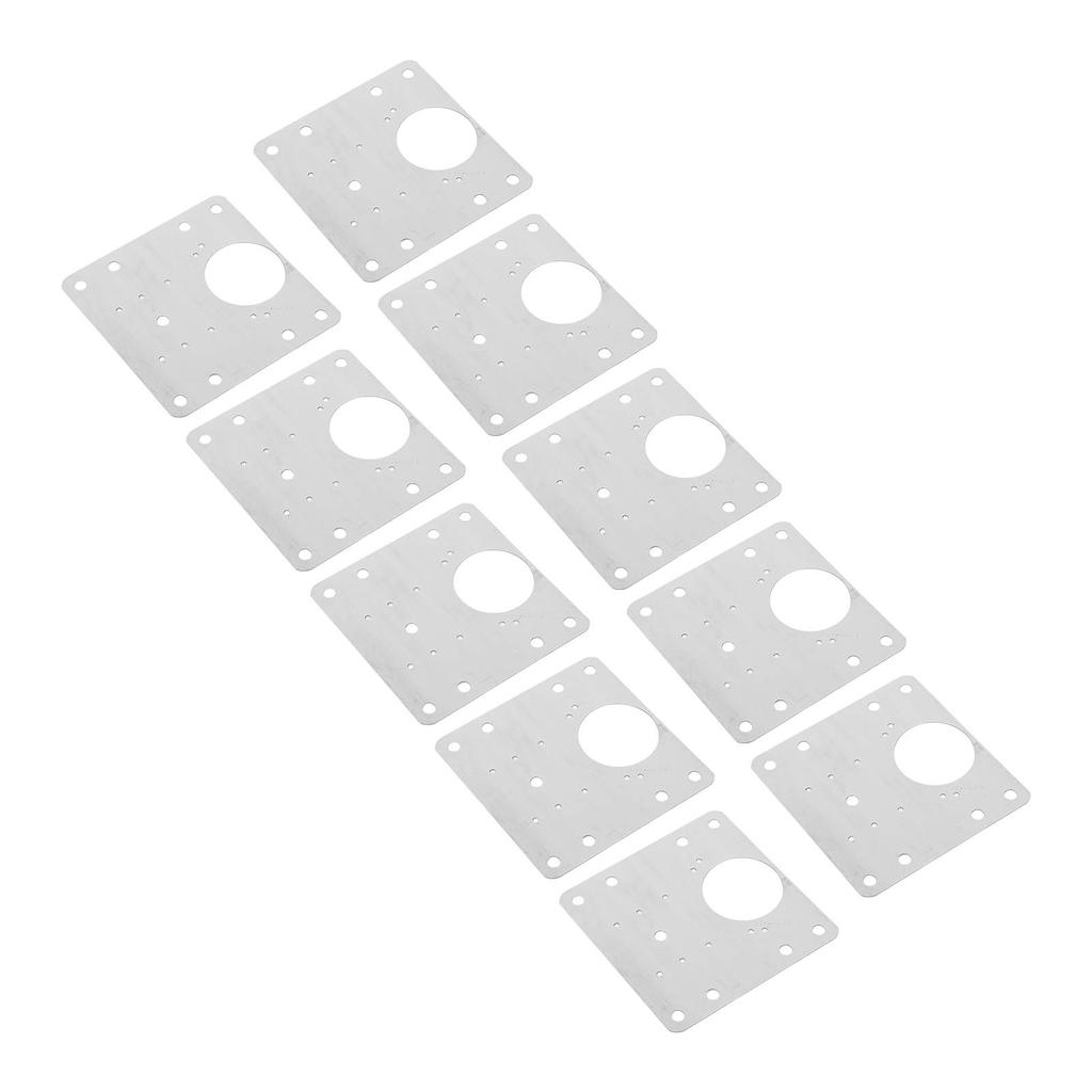30PCS Cabinet Door Repair Plate Hinges Repair Fixing Plate 9x9cm Stainless Steel Hinge Repair Board
