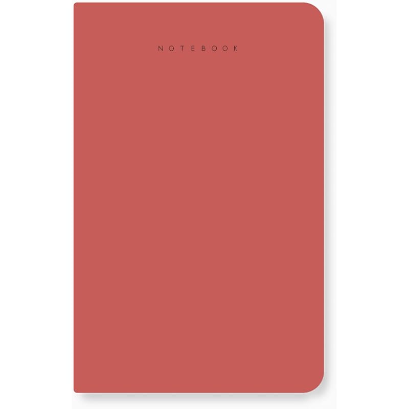 FACTOR NOTES A5 Notebook: 90 GSM | Ruled | 160 Pages (Redwood)