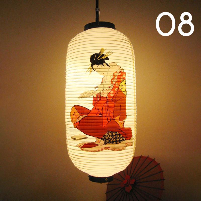 Japanese Style Lantern PVC Waterproof Sushi Lantern Sashimi Cuisine Ramen Sake Izakaya Festival Outdoor Decor Hanging Lantern