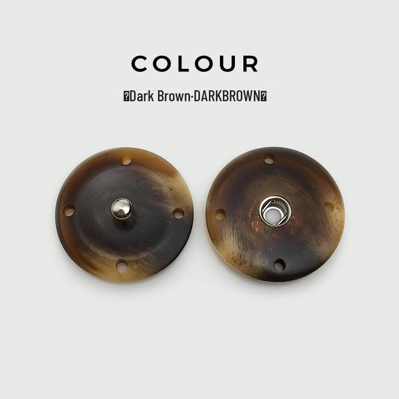 High-Grade Resin Invisible Snap Buttons for Sweaters and Cardigans