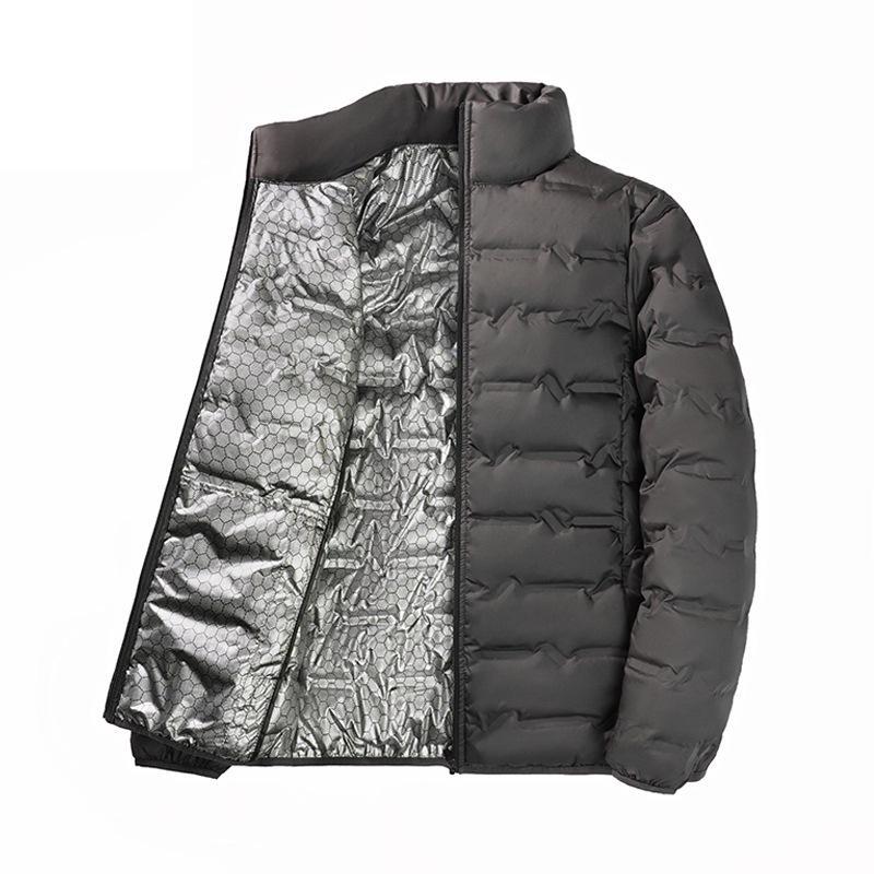 Graphene Lightweight Down Jacket with Stand-Up Collar – Men’s & Women's Autumn/Winter 80% White Duck Down Coat.