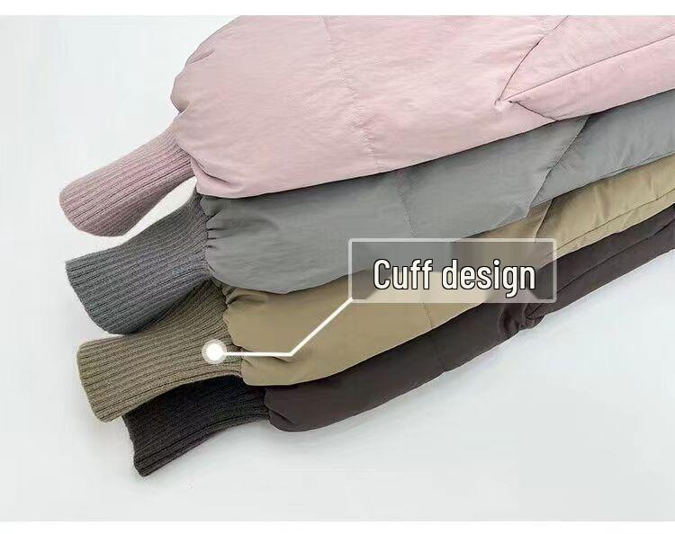 Winter 2025 Kapuzen-Daunen-Baumwollmantel in mittlerer Länge - Stilvoll, dick und überknielang.