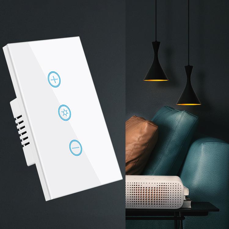 Wifi Smart Wall Switch Glass Panel Wireless Light Control for Smart Home