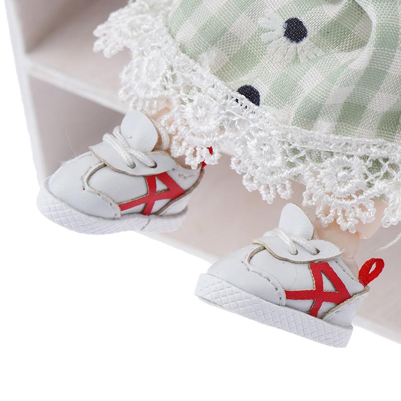 

Миниатюрная спортивная обувь, модель кукольной обуви, одежда, аксессуары для кукол 1/12