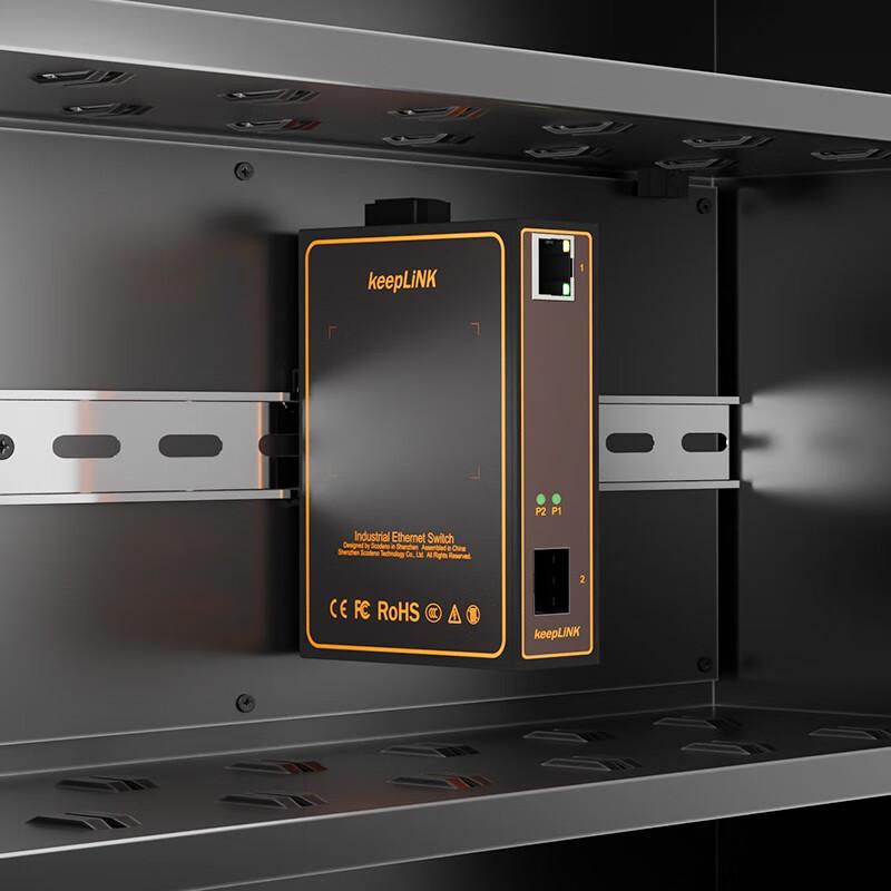 keepLINK KP-9000-43 Industrial Ethernet Switch & Fiber Transceiver