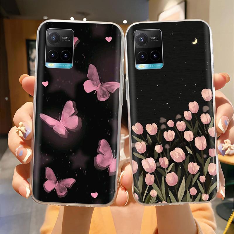For Vivo Y21 2021 Y33S Phone Cover High Quality Silicone Case Funda For Vivo y33s y21 Y21s Back Cover Casing Protector Coque
