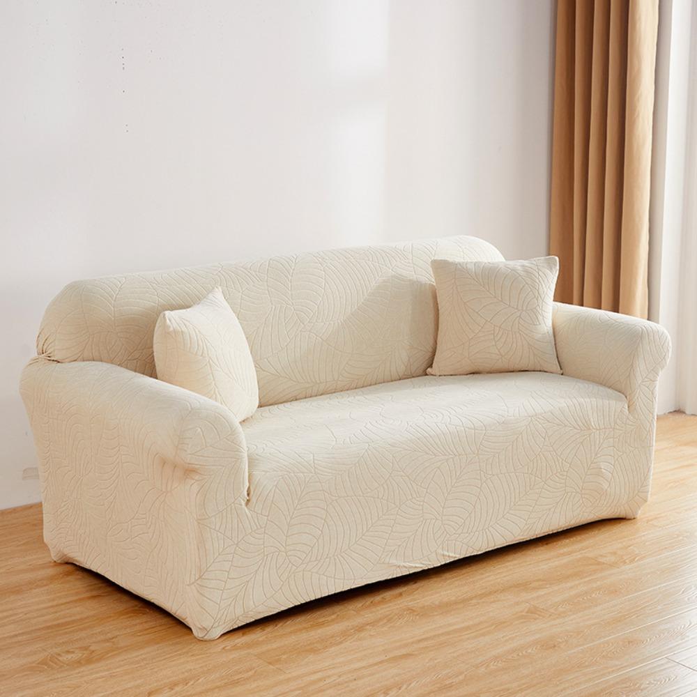 Premium Thickened Embossed Sofa Cover Elastic Stretch Couch Slipcover for Single Double 3 4 Seater Sofa