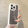 Creative denim texture is suitable for Apple 16 mobile phone case iPhone17 advanced sense 15pro personalized 14pro new model