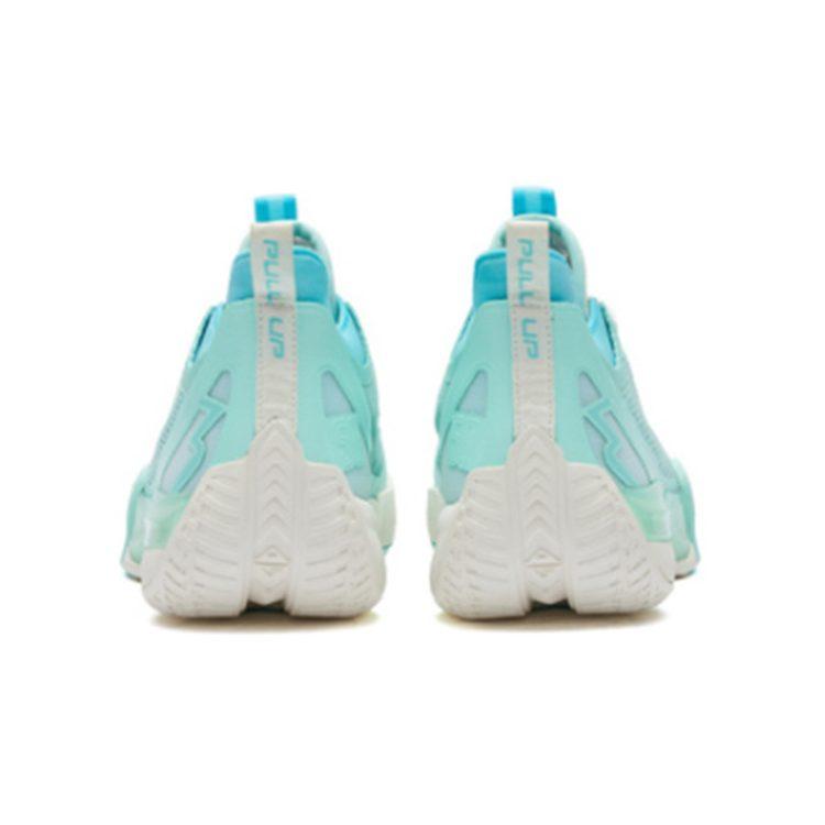 361 Zen 3 Mojito Fashion Trend Mid top Basketball Shoes Women's Wave Green 582211116-2