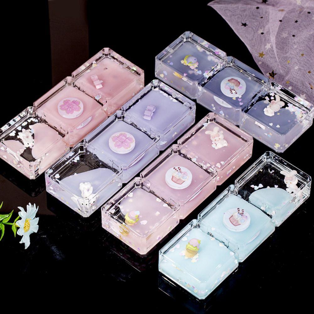 Cute Rabbit Liquid Hourglass Creative Hourglasses Timer Toys Gifts Desk Decorations  Home