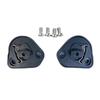 For Pista GP RR Corsa R GPR Motorcycle Helmet Accessories Left Right Metal Visor Shield Gear Base With Screws