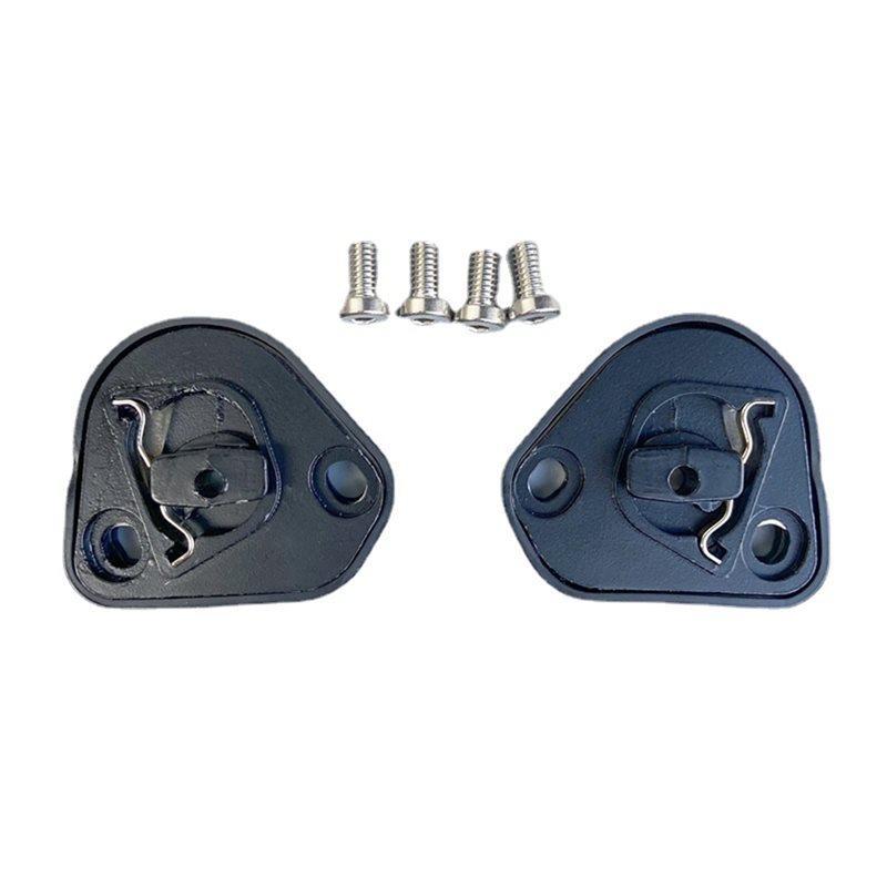 For Pista GP RR Corsa R GPR Motorcycle Helmet Accessories Left Right Metal Visor Shield Gear Base With Screws