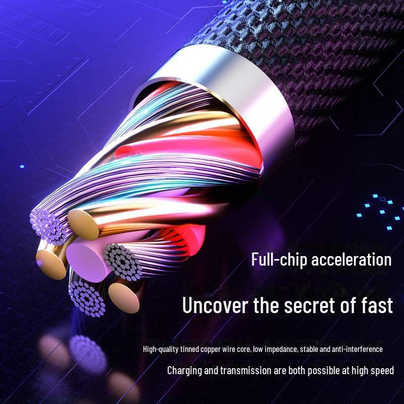 PISEN 5A Super Fast Charging USB-C Cable for Huawei Android Devices