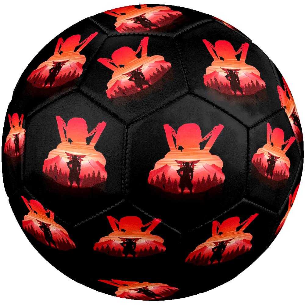 1pc Demon Slayer Kimetsu No Yaiba Football Soccer Ball Size 5 Indoor Soccer Ball Fashion Colorful  Backyard Game -Great For Sports Fans Gift HE5