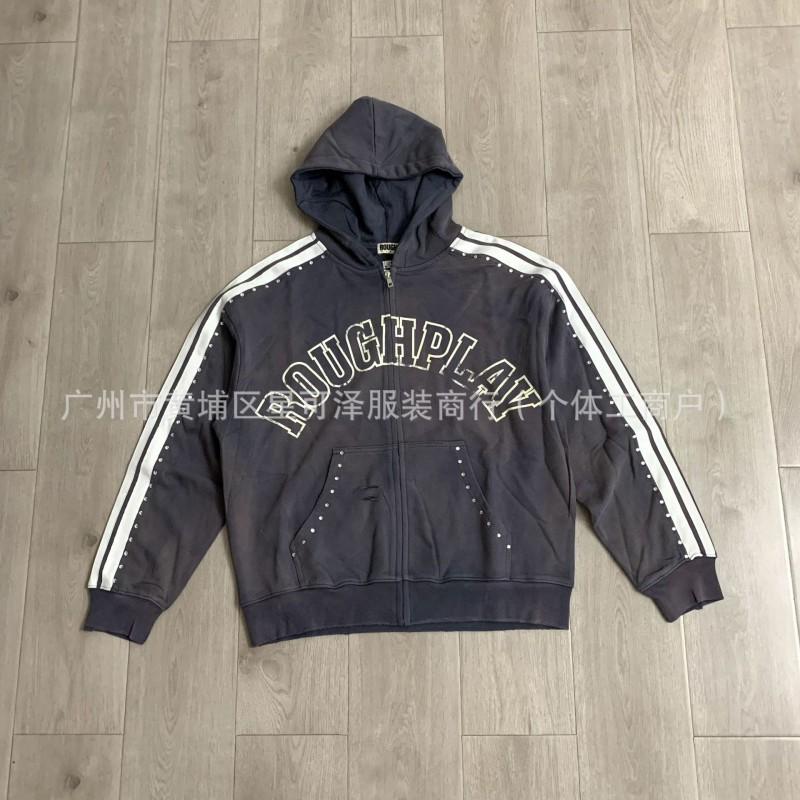 RoughPlay Tracksuit Mens Hip Hop Hoodie Sweatshirt Casual Pants Set Streetwear