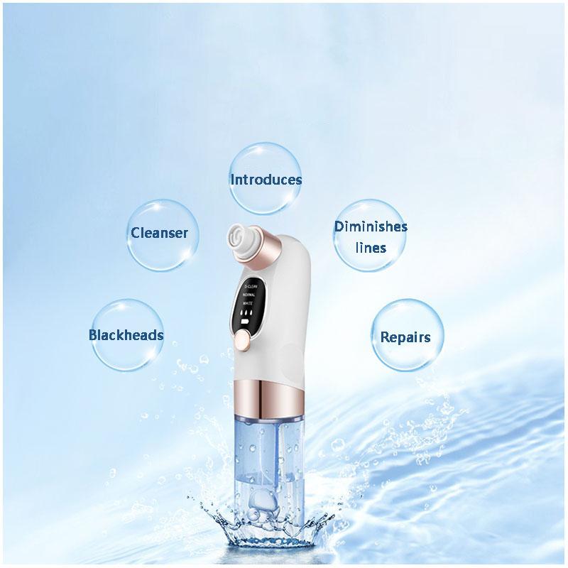 New Facial Cleanser  Nose Acne Remover  Face Pore Cleansing Tool  Powerful Adsorption Exfoliation  Deep Cleansing Beauty Tools