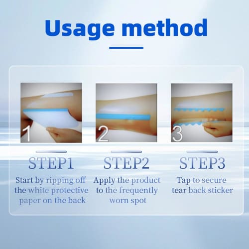 Inner Thigh Friction Stickers, Skinny Thigh Lift Tape | Invisible Inner Thigh Lift Tape | Waterproof Body Tape, Adhesive Protective Skin Patches for W