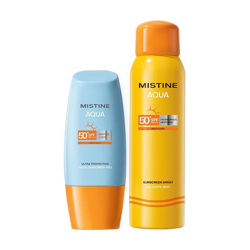 Mistine SPF50+ PA++++ Sunscreen & Sunscreen Spray