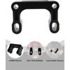 Handlebar Risers for Electric Dirt Bike,25mm CNC Handle Stem Bar Lifting Pads Mount for Edirt Surron Light Bee/Talaria XXX Sting MX3 R MX4/E Ride