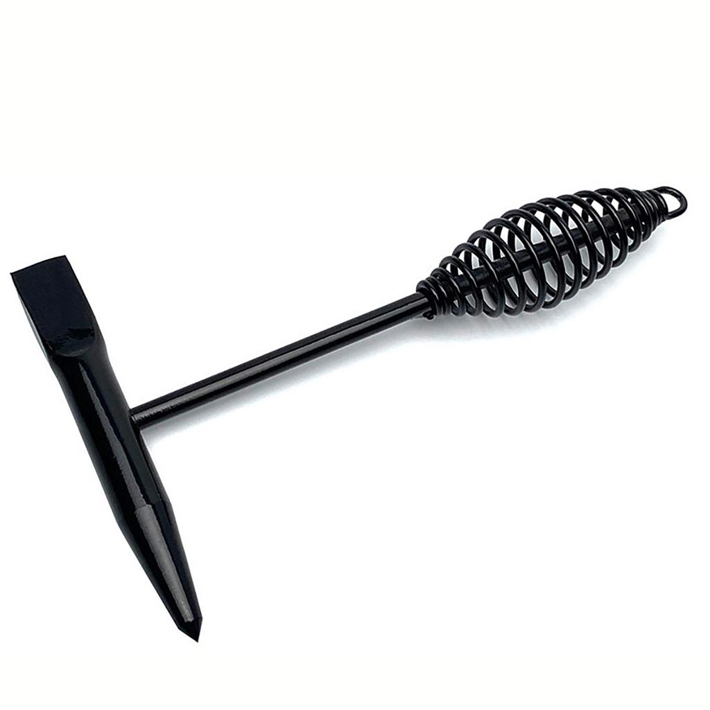 Professional Welding Slag Hammer High Carbon Steel Welding Hammer with Ergonomic Spring Handle for Debris Removal