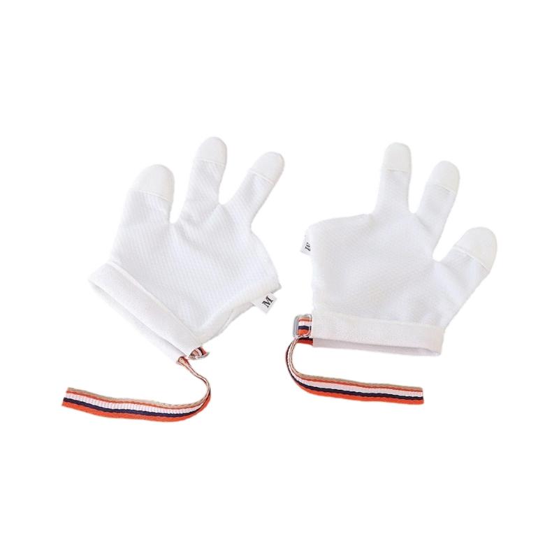 Baby Bijtbestendige Handschoenen Voorkomen Handkauwen Beschermend Ademend Ontwerp Comfort voor Pasgeborenen Peuter