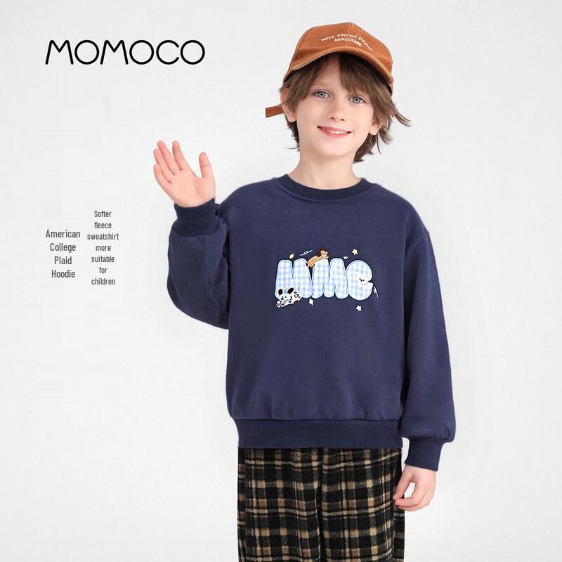 MOMOCO Boys Embroidered Winter Sweatshirt 140