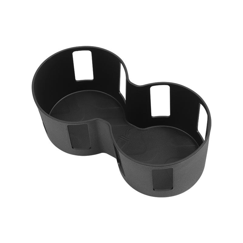 

For Honda Prologue/Acura ZDX 2024 Central Control Water Cup Holder TPE Shock Absorber Sleeve Limiter Beverage Holder чёрный