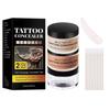 Tattoo Cover Up Makeup Waterproof, Tattoo Concealer Full Coverage, 2 Colors Natural Tattoo Makeup Cover Body Makeup for Scars, Dark Spots, Suitable Fo