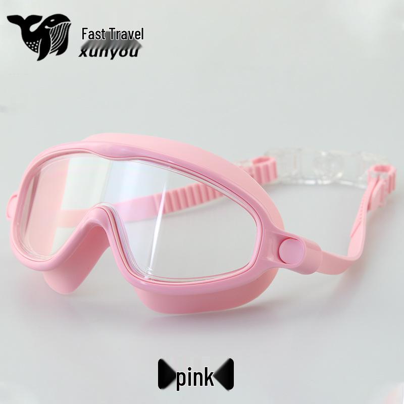 

Children s, Men s, and Women s Silicone Swim Goggles with Large Frames – Logo Printing Available, In Stock