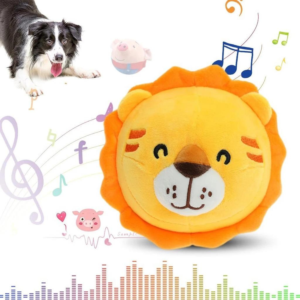 Cute Style Interactive Playing Dog Toy Cartoon Design Safe & Durable Suitable for Puppies & Adult Cats Dogs Toy Indoor Play