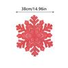 1PC Table Decorations Home Decor Stain Resistant Restaurant Decoration Thermal Insulation PVC Snowflake Meal Mat Party Supplies
