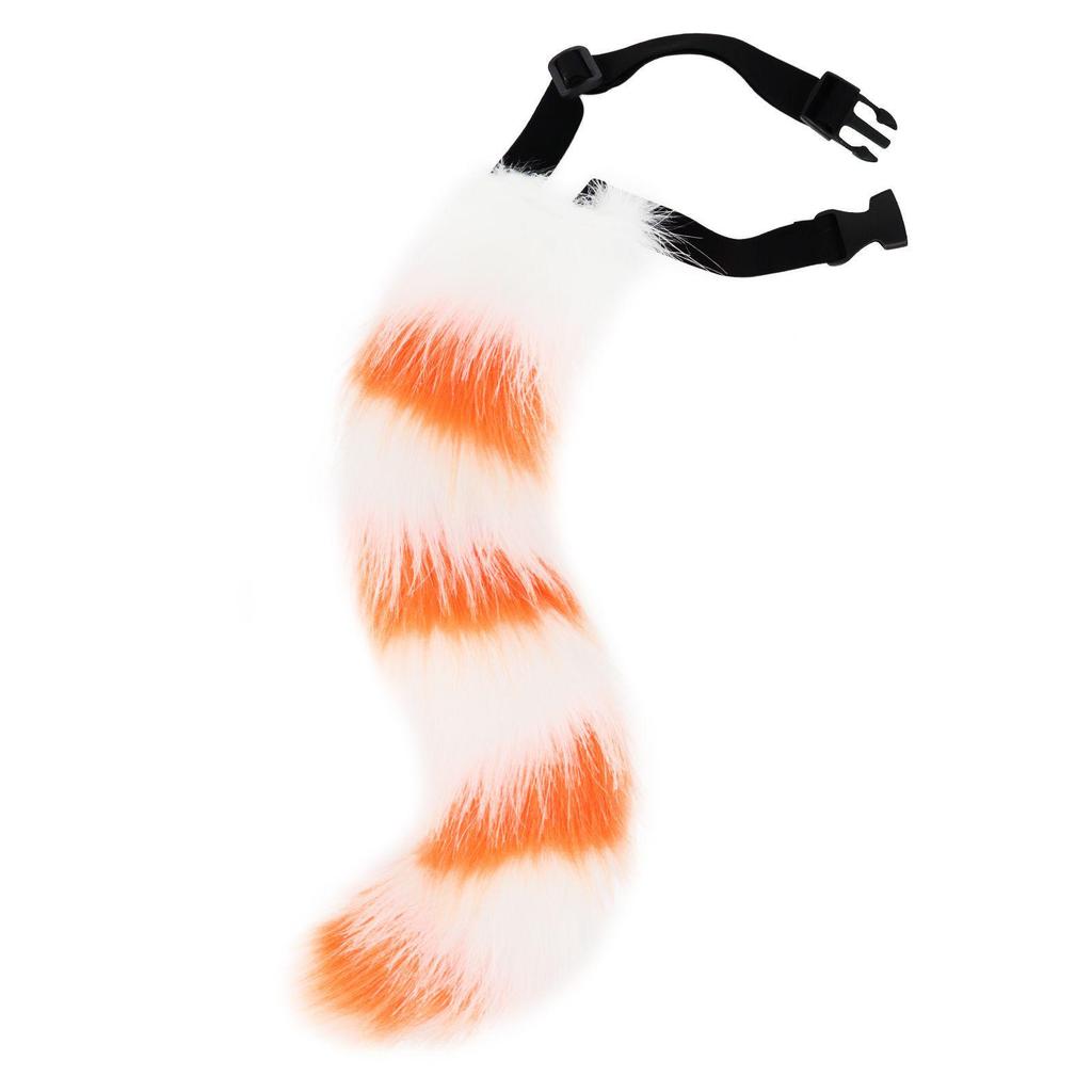 Plush Furry Animal Tail Costume Accessory for Halloween Party