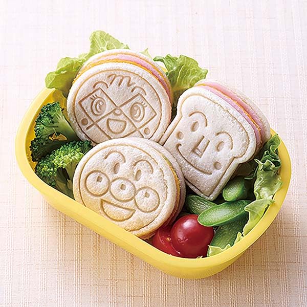 Bandai Anpanman Multi Cookie Cutter Easy Use Made Japan