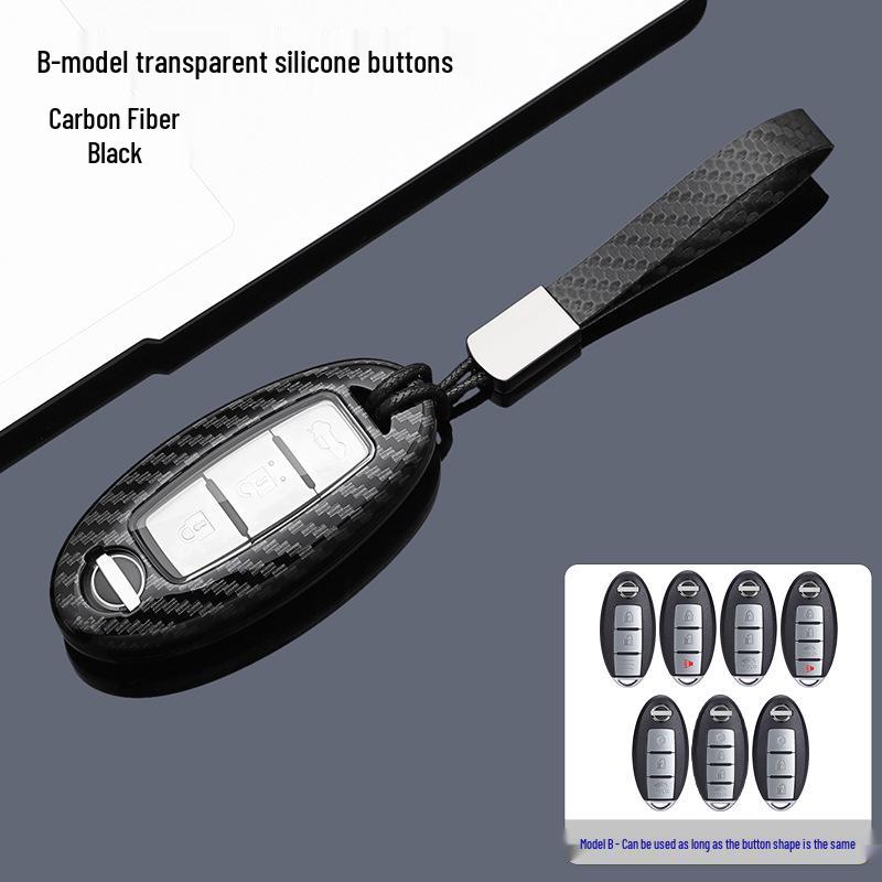 Nissan Key Case for Sylphy, Tiida, Teana, Kicks, Terra, X-Trail, Qashqai, Pathfinder, Navara