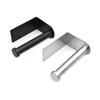 Stainless Steel Toilet Tissue Holder Wall Mounted Tissue Roll Dispenser Self-adhesive Towel Hanger Plastic Wrap Holder