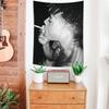 Hip Hop ZXXXTentacion Anime Tapestry Hippie Flower Wall Carpets Dorm Decor Cheap Hippie Wall Hanging