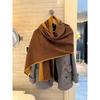 NINA SOLOR Winter 2023 Reversible Cashmere Scarf