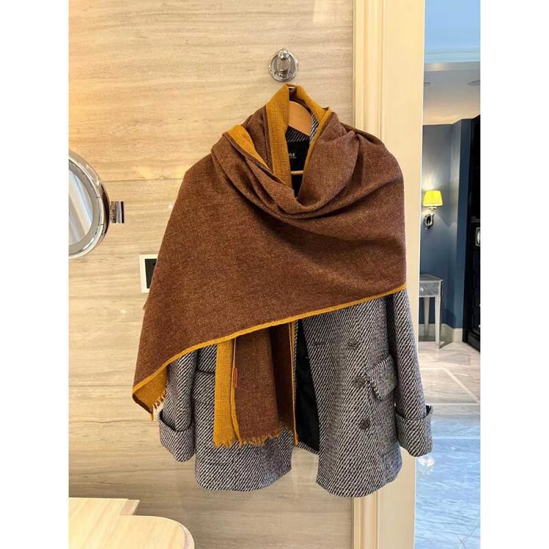 NINA SOLOR Winter 2023 Reversible Cashmere Scarf