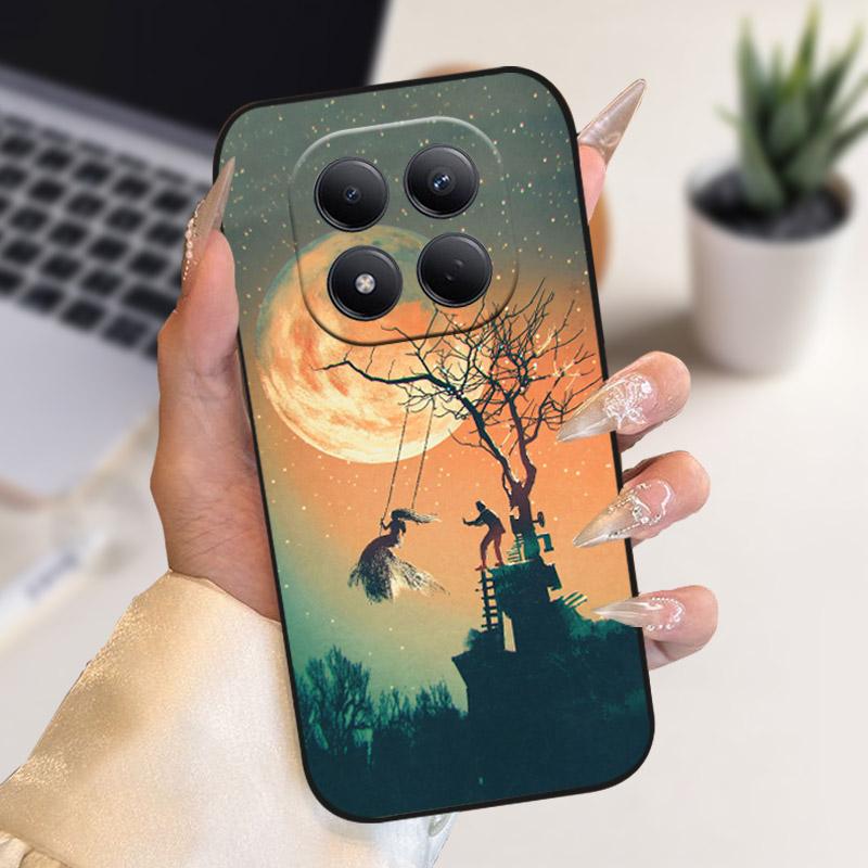 Etui Dla Xiaomi Redmi Note 15 Pro+ 5G Nowe Silikonowe TPU Miękkie Etui Dla Redmi Note15 Pro Plus Note15Pro Odporne na Wstrząsy Pokrowiec Ochronny