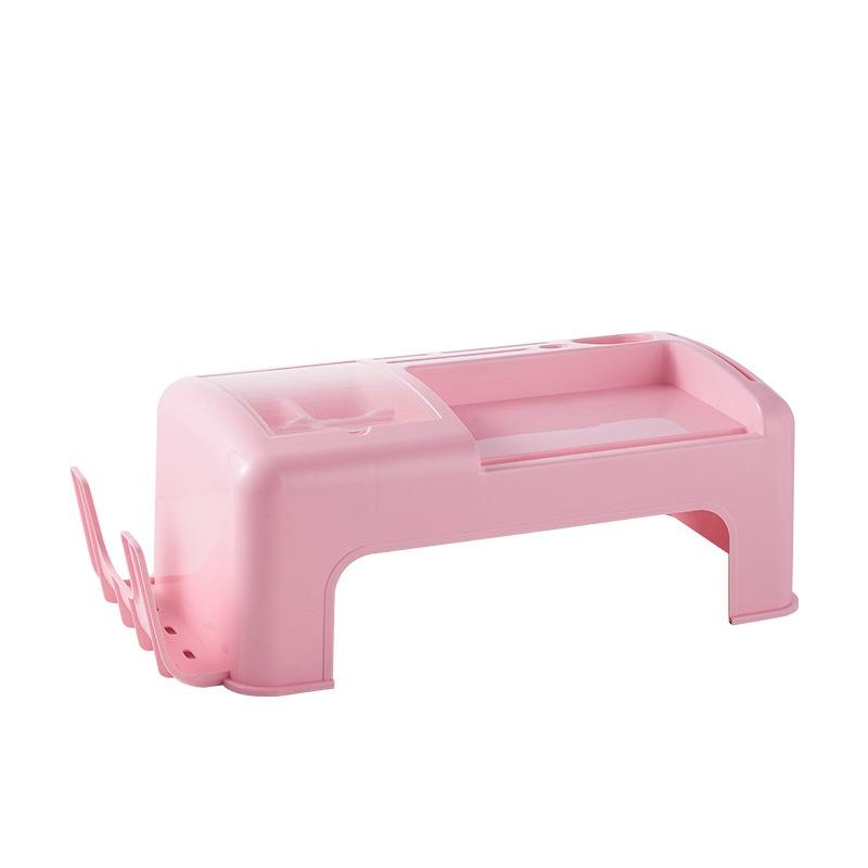 Kitchen Storage Multi-function Rack Spice Box Cutting Board Shelf Lid