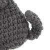 Cute Crochet Monkey Banana Keychain Handmade Knitted Animal Bag Charm Backpack Pendant Key Holder Lovely Gifts
