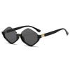 Style Black Frame Sun Glasses With Uv400 Protection For Outdoor Activities And Fashion