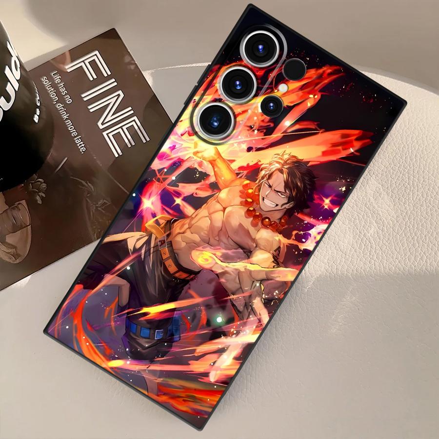 Case for Samsung Galaxy S20 S25 Ultra S23 FE S9 S24 Plus S21 S22 Funda Phone Cover Cool Luffy ACE