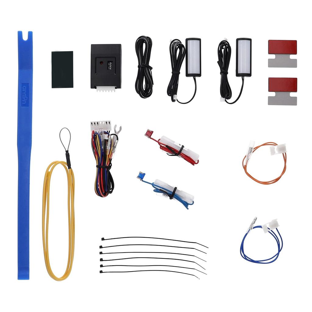 Online LED Footlight Kit for Front Seats for Wagon R and Flair EK266 [Amon Exclusive] (Blue) (MH34) (MJ34)