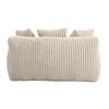 Modern Rope Sleeper Sofa Cloud Sofa, 3 Soft Pillows, Comfortable Single-seat Floor Sofa