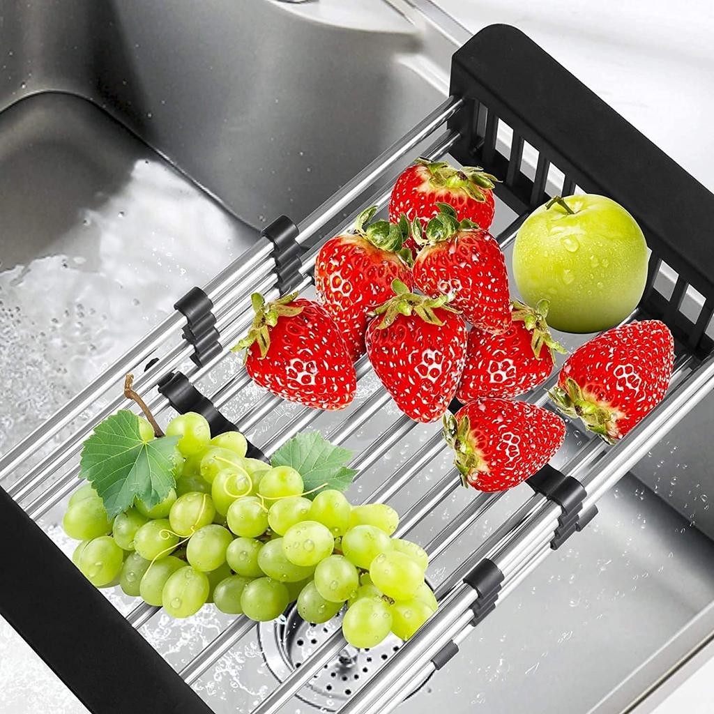 ORDOS sink drainer basket black