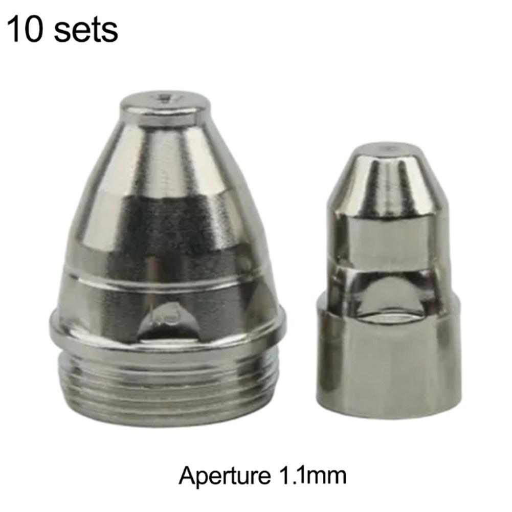 20 Stück für P80 Plasma-Schneiddüsen, Industriegrade 1,1mm Düsen, Plasma-Schneidzubehör, Kupfer-Hafnium-Draht für Brenner