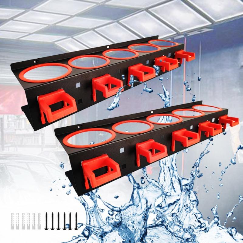 Wall Mounted Spray Bottle Holder, Grinding Agent Wax Bottle Holder, Multifunctional Tool Storage Rack